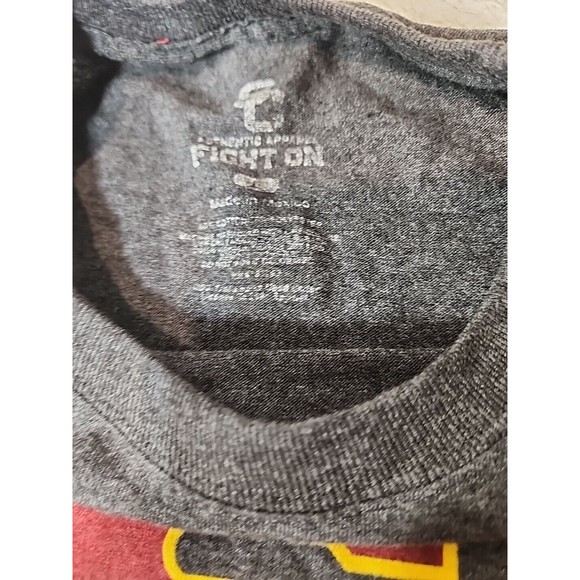 USC University College Football League Graphic T-Shirt Mens Size Large DARK GRAY - Picture 3 of 6